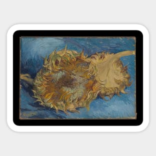 Sunflowers: 1887 | Art By Van Gogh Sticker